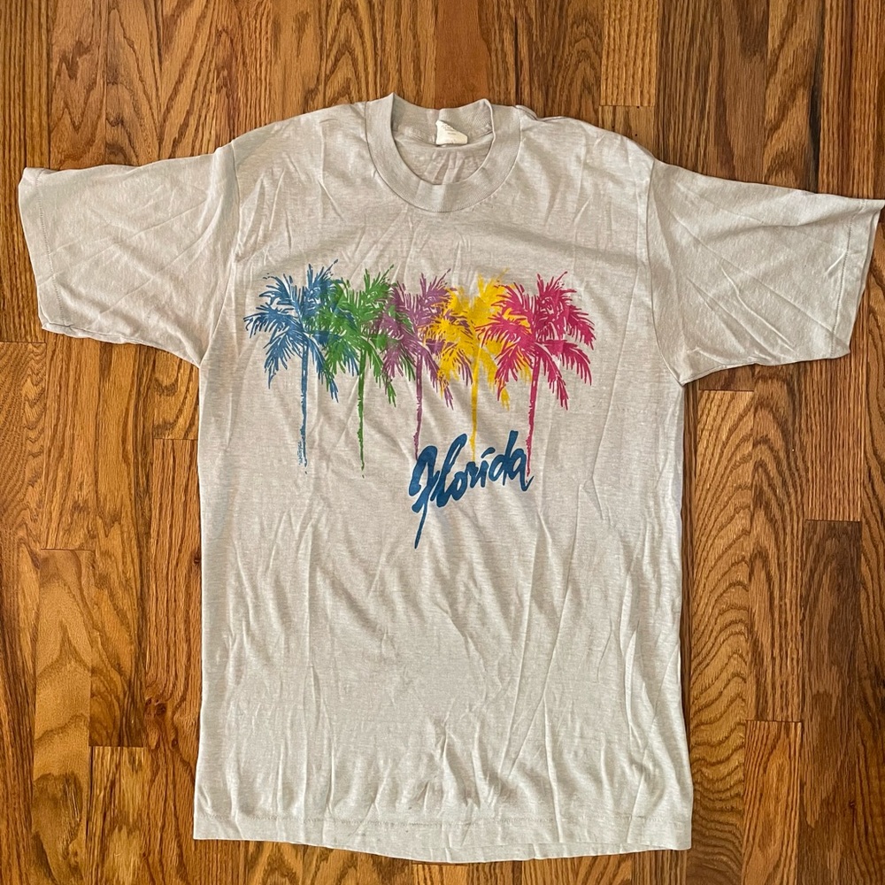 Vintage Florida Grey Tee